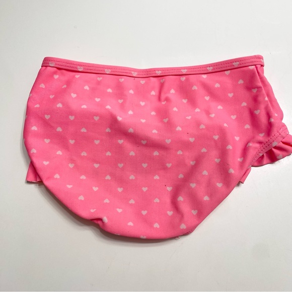 Carters Baby Bathing Suit Bottom Neon Pink with Polka Dots 18 Months - Picture 2 of 3